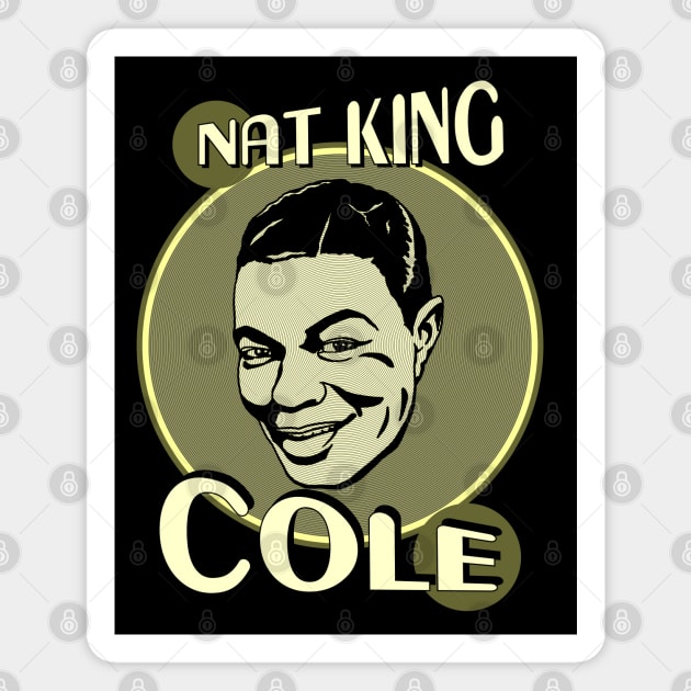 Nat King Cole Magnet by Simmerika